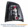 Lanterna Traseira Gm Astra Sedan 1999 Até 2002 Lado Esquerdo Motorista
