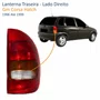 Lanterna Traseira Gm Corsa Hatch 1996 Até 1999 Tricolor 4 Portas Lado Direito Passageiro