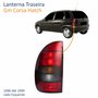 Lanterna Traseira Gm Corsa Hatch 4 Portas 1996 Até 1999 Fumê Lado Esquerdo Motorista