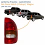 Lanterna Traseira Gm Corsa Hatch Pickup Wagon 1996 Até 1999 Tricolor 4 Portas Lado Direito Passageiro