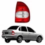 Lanterna Traseira Gm Corsa Sedan Classic 2000 Até 2010 Bicolor Cristal Lado Direito Passageiro