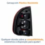Lanterna Traseira Gm Corsa Sedan Classic 2000 Até 2010 Bicolor Cristal Lado Direito Passageiro