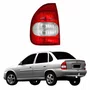 Lanterna Traseira Gm Corsa Sedan Classic 2000 Até 2010 Bicolor Cristal Lado Esquerdo Motorista