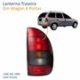 Lanterna Traseira Gm Wagon 4 Portas 1996 Até 1999 Fumê Lado Direito Passageiro