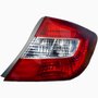 Lanterna Traseira Honda Civic 2012 2013 2014 2015 2016 Canto Bicolor Lado Direito Passageiro