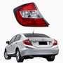 Lanterna Traseira Honda Civic 2012 2013 2014 2015 2016 Canto Bicolor Lado Esquerdo Motorista