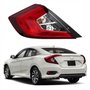 Lanterna Traseira Honda Civic 2017 Até 2020 Bicolor Canto Lado Esquerdo Motorista