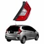 Lanterna Traseira Honda Fit 2015 2016 2017 Canto Bicolor Cristal Lado Direito Passageiro