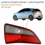 Lanterna Traseira Hyndai Hb20 Hatch 2012 Até 2019 Tampa Fumê Lado Esquerdo Motorista