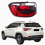 Lanterna Traseira Jeep Compass 2017 2018 2019 2020 2021 Com Led Canto Lado Esquerdo Motorista