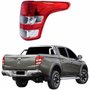 Lanterna Traseira Mitsubishi L-200 Triton 2017 2018 2019 2020 Bicolor Cristal Lado Direito Passageiro