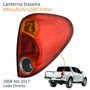 Lanterna Traseira Mitsubishi L200 Triton 2008 Até 2017 Lado Direito Passageiro