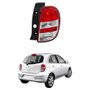 Lanterna Traseira Nissan March 2011 2012 2013 2014 Bicolor Cristal Lado Direito Passageiro