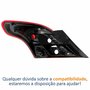 Lanterna Traseira Nissan Versa 2012 Até 2019 Bicolor Lado Direito Passageiro