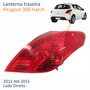 Lanterna Traseira Peugeot 308 Hatch 2011 Até 2015 Lado Direito Passageiro