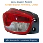 Lanterna Traseira Renault Kwid 2017 Até 2021 Lado Esquerdo Motorista