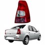 Lanterna Traseira Renault Logan 2011 Até 2014 Bicolor Cristal Lado Direito Passageiro