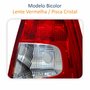 Lanterna Traseira Renault Logan 2011 Até 2014 Bicolor Cristal Lado Direito Passageiro