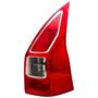 Lanterna Traseira Renault Megane Grantour 2010 2011 2012 Bicolor Cristal Com Friso Cromado Lado Esquerdo Motorista