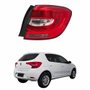 Lanterna Traseira Renault Sandero 2020 2021 2022 2023 Bicolor Cristal Com Led Canto Lado Direito Passageiro
