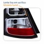 Lanterna Traseira Renault Sandero Stepway 2012 Até 2014 Fumê Lado Esquerdo Motorista