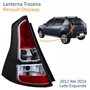 Lanterna Traseira Renault Sandero Stepway 2012 Até 2014 Fumê Lado Esquerdo Motorista