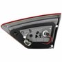 Lanterna Traseira Tampa Ford Fusion 2013 2014 2015 2016 Sem Led Lado Esquerdo Motorista