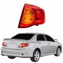 Lanterna Traseira Toyota Corolla 2008 2009 2010 2011 Canto Pisca Âmbar Lado Direito Passageiro