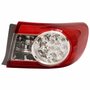 Lanterna Traseira Toyota Corolla 2012 2013 2014 Canto Com Led Lado Direito Passageiro