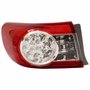 Lanterna Traseira Toyota Corolla 2012 2013 2014 Canto Com Led Lado Esquerdo Motorista