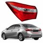 Lanterna Traseira Toyota Corolla 2015 2016 2017 Canto Bicolor Com Led Lado Esquerdo Motorista