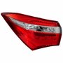 Lanterna Traseira Toyota Corolla 2015 2016 2017 Canto Bicolor Com Led Lado Esquerdo Motorista