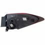 Lanterna Traseira Toyota Corolla 2015 2016 2017 Canto Bicolor Com Led Lado Esquerdo Motorista