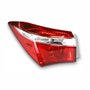 Lanterna Traseira Toyota Corolla 2015 2016 2017 Canto Bicolor Cristal Sem Led Lado Esquerdo Motorista