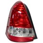 Lanterna Traseira Toyota Etios Sedan 2013 2014 2015 2016 Bicolor Cristal Lado Esquerdo Motorista