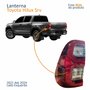 Lanterna Traseira Toyota Hilux Srv 2021 2022 2023 2024 Com Led Lado Esquerdo Motorista