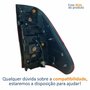 Lanterna Traseira Toyota Hilux Srv 2021 2022 2023 2024 Com Led Lado Esquerdo Motorista