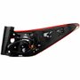 Lanterna Traseira Toyota Hilux Sw4 2016 2017 2018 2019 Canto Bicolor Cristal Com Led Lado Esquerdo Motorista