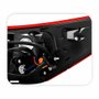 Lanterna Traseira Toyota Hilux Sw4 2016 2017 2018 2019 Canto Bicolor Cristal Com Led Lado Esquerdo Motorista