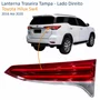 Lanterna Traseira Toyota Hilux Sw4 2016 Até 2020 Tampa Com Led Lado Direito Passageiro