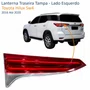 Lanterna Traseira Toyota Hilux Sw4 2016 Até 2020 Tampa Com Led Lado Esquerdo Motorista