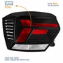 Lanterna Traseira Volkswagen Polo 2023 2024 2025 Fumê Lado Esquerdo Motorista