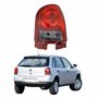 Lanterna Traseira Vw Gol G4 2005 Até 2012 Carcaça Vermelha Bicolor Fumê Lado Direito Passageiro