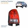Lanterna Traseira Vw Gol G4 2006 Até 2014 Carcaça Preta Bicolor Fumê Lado Direito Passageiro
