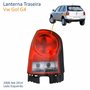 Lanterna Traseira Vw Gol G4 2006 Até 2014 Carcaça Preta Bicolor Fumê Lado Esquerdo Motorista