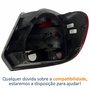Lanterna Traseira Vw Gol G6 2013 Até 2016 Encaixe Hella Lado Esquerdo Motorista