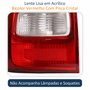 Lanterna Traseira Vw Saveiro G5 2009 Até 2013 Saveiro G6 2013 Até 2016 Original Arteb Lado Esquerdo Motorista