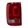 Lanterna Vw Amarok 2010 2011 2012 2013 2014 2015 2016 com Luz Neblina Bicolor Cristal  Lado Esquerdo Motorista
