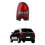 Lanterna VW Gol G3 1999 2000 2001 2002 2003 2004 2005 Carcaça Preta Re Fumê Lado Esquerdo Motorista