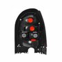 Lanterna VW Gol G3 1999 2000 2001 2002 2003 2004 2005 Carcaça Preta Re Fumê Lado Esquerdo Motorista